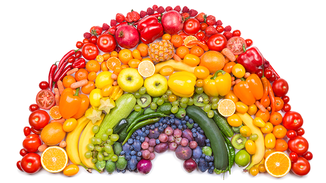 Rainbow of Fruits and Vegetables